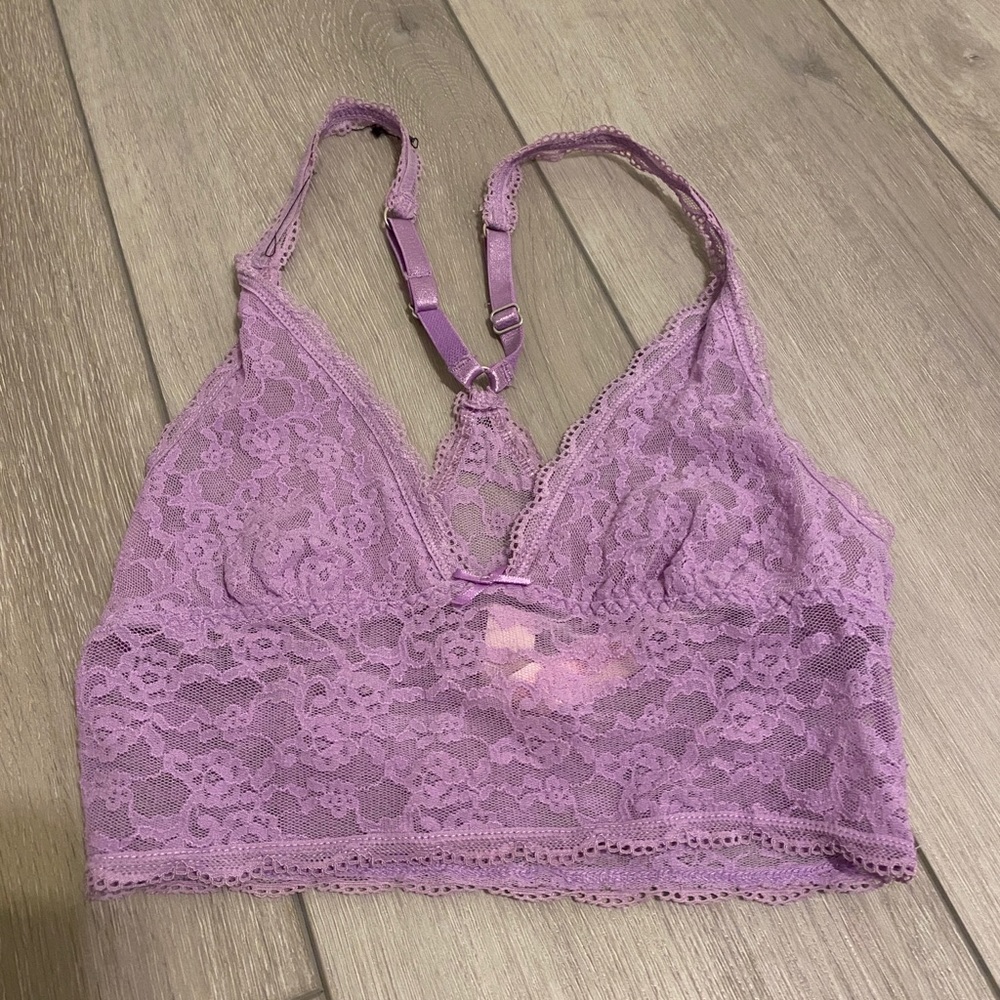 lavender victoria’s secret bralette